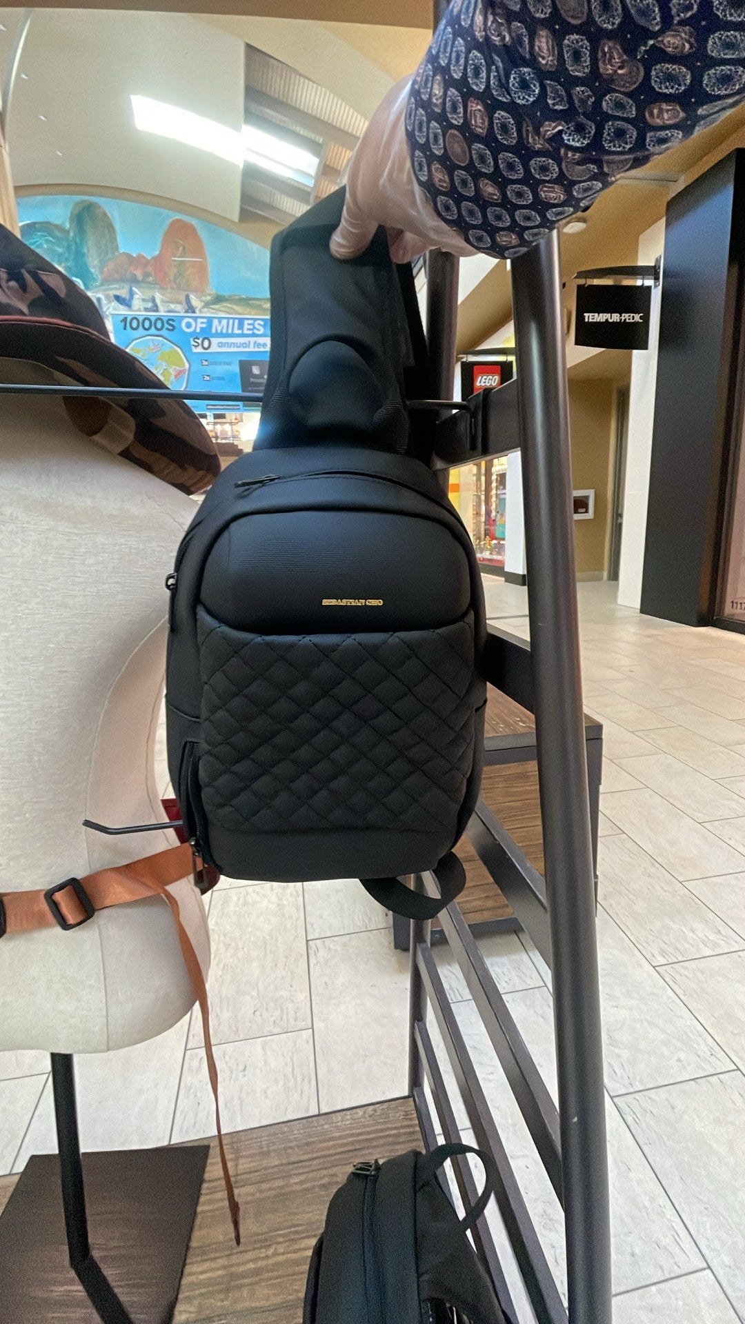 All PurPose Canvas Black Bag