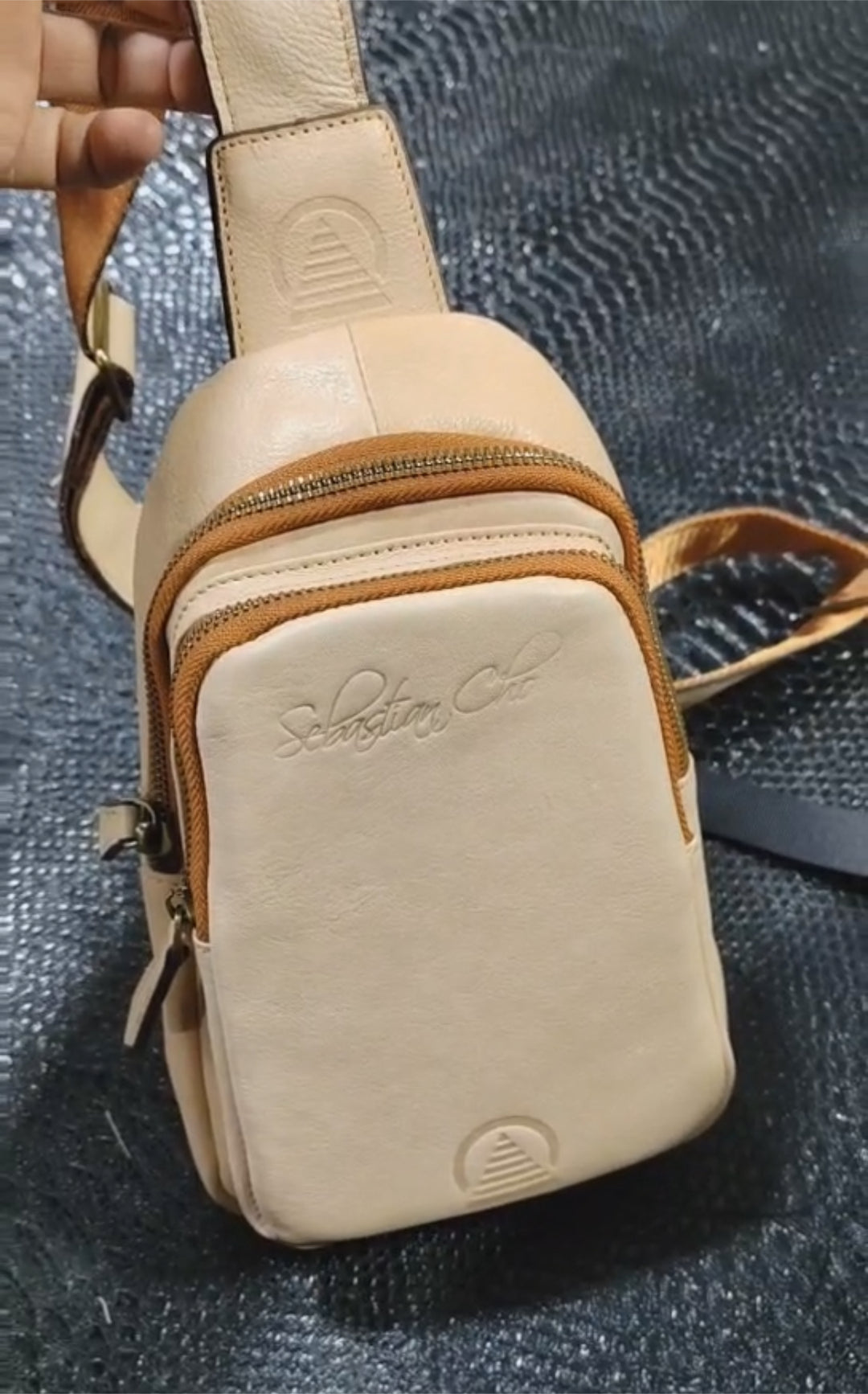 Signature Vanilla Bean Chest Bag