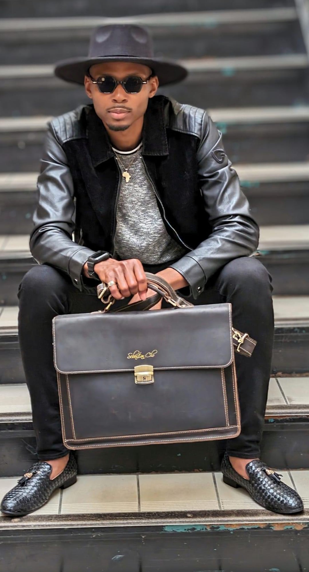 Sebastian Cho briefcase