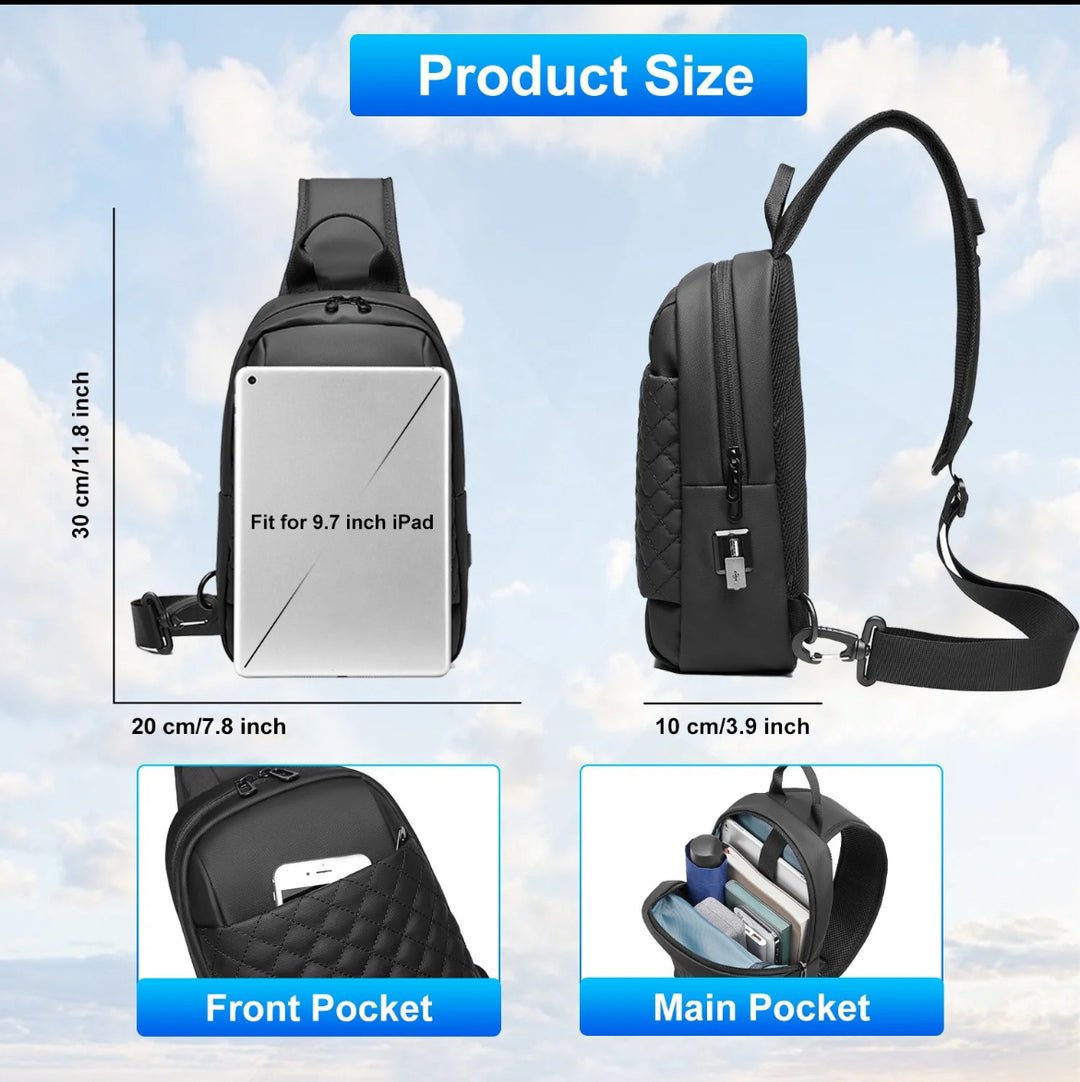 All PurPose Canvas Black Bag